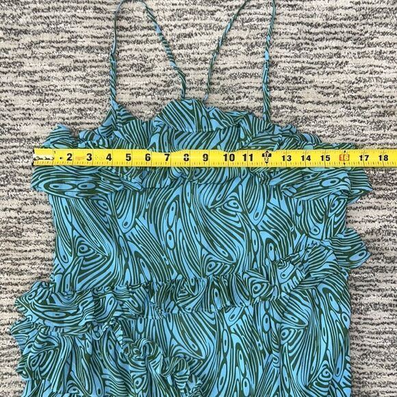 NWT Cinq A Sept Rayner Ruffle Trimmed MIDI Dress Size 2 - Picture 8 of 16